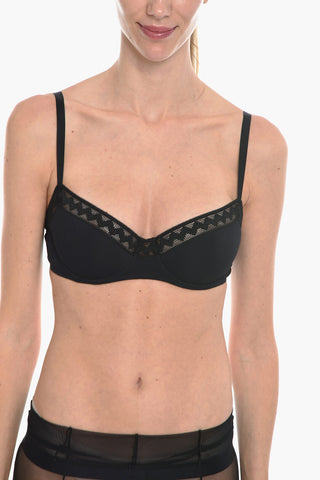 Balconette JUSTINE Bra with Perforated Details