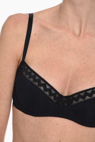 Balconette JUSTINE Bra with Perforated Details