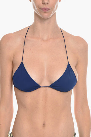 Bikini Top A Triangolo in Nylon