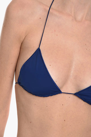 Bikini Top A Triangolo in Nylon