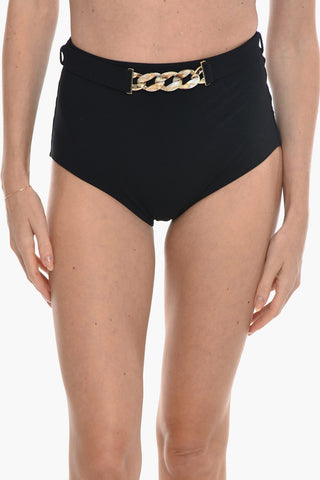 High-Waisted ANNEKE Bikini Bottom with Removable Belt