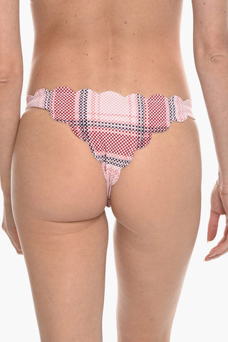 Slip Bikini Reversibile a Orli Smerlati