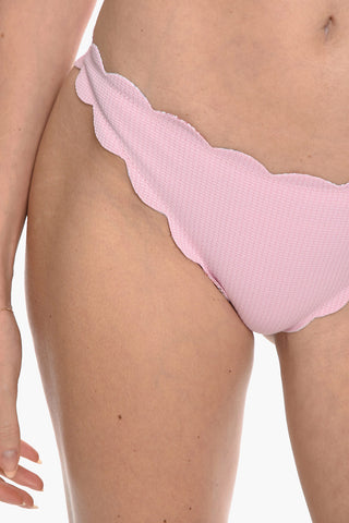 Slip Bikini Reversibile a Orli Smerlati