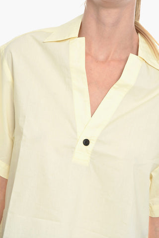 Cotton DITTE Shirt with One Button