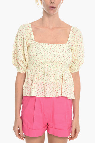 Floral Print Top DOLLY with 3/4 Sleeve