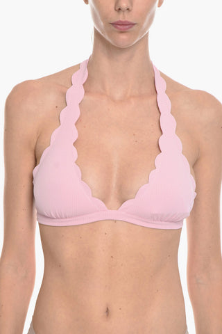 Bikini Top a Triangolo SPRING Ad Orli Smerlati