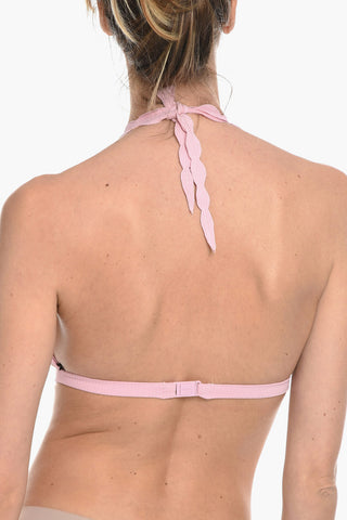 Bikini Top a Triangolo SPRING Ad Orli Smerlati