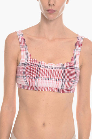scalloped edges PALM Bikini Top
