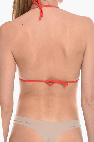 Triangle BFB-SEES Bikini Top with Contrasting Edges