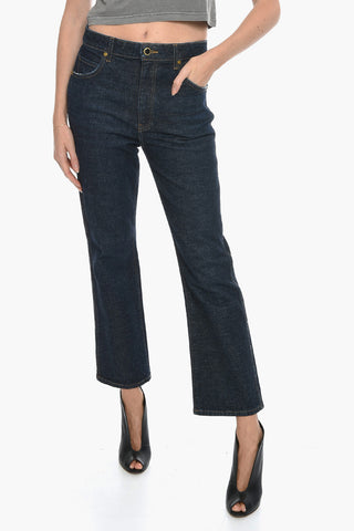 5 Pocket Straight Fit Denims with Dark Wash 22cm