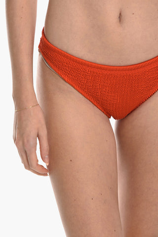 crinkled fabric One Shoulder Bikini