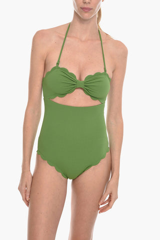 Costume Intero ANTIBES Con Nodo Frontale e Dettaglio Cut-Out