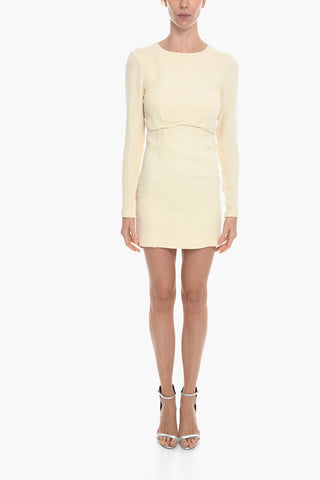Long Sleeve Open Back OLIVIA Dress
