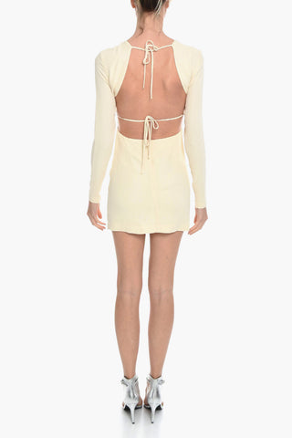 Long Sleeve Open Back OLIVIA Dress