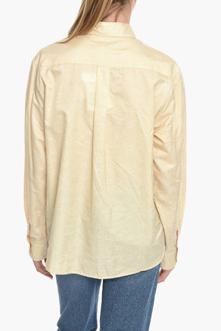 WHITE LINE Camicia a Maniche Lunghe Con Motivo Jacquard