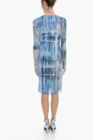 Printed Sheer KATHY Maxi Dress