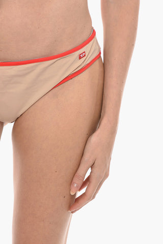 Stretch Fabric BFPN-ANGELSS Bikini Bottom with Contrasting Edges
