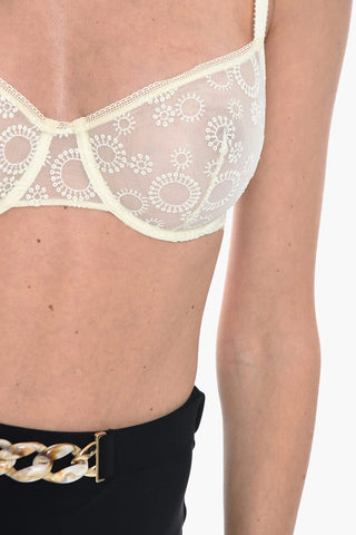Reggiseno PEPIN Trasparente con Ferretto e Ricami