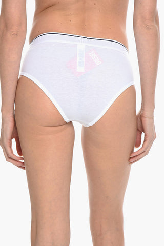 Stretch Cotton UFPN-OXYS Briefs with Logoed Waist Band