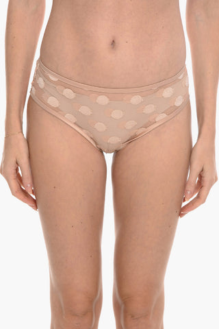 Polka Dots Cut-High Slip