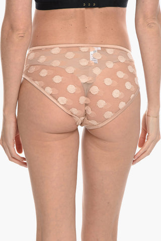 Polka Dots Cut-High Slip