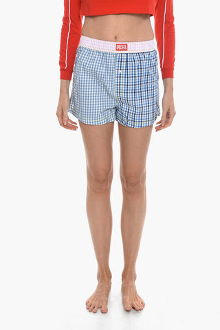 Shorts UUBX-STARK a Quadri con Elastico In Vita