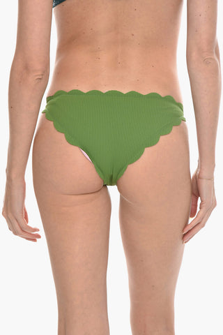 Wendbarer Bikini-Slip ANTIBES mit gewelltem Saum