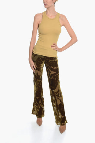 Solid Color Ribbed ALEXO Tank Top