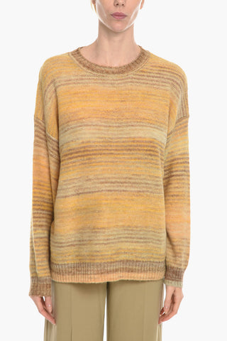 Maglia Girocollo SANDAKER in Misto Lana