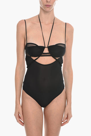 Sheer Body With Cut-Out Details