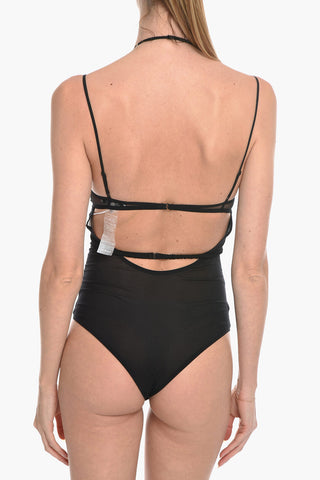 Sheer Body With Cut-Out Details
