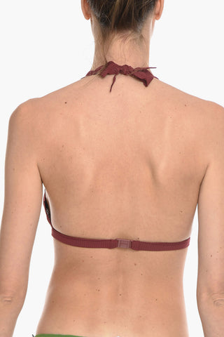 Bikini Top a Triangolo SPRING Ad Orli Smerlati