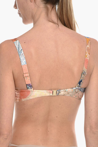 Patterned ANNEKE Balconette Bikini Top