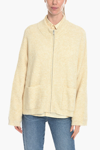 Maglia PENGUIN a Coste con Chiusura Zip