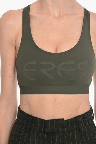 Sports Crop Top with Logo