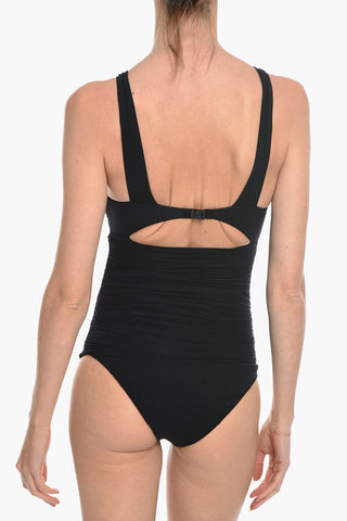 Cut-Out and draping Details ANSON One Piece Swimsuit