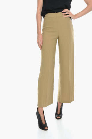 Flared OLIANA Pants with Decorative Pockets on The Back