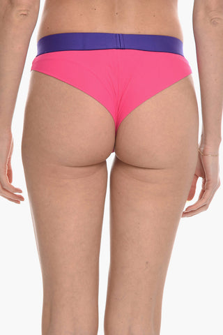 Two-tone Briefs with Logo Band at the Waist