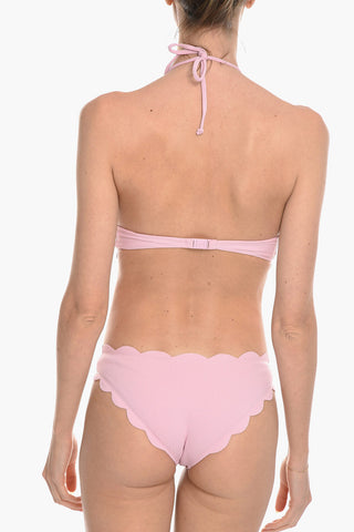 scalloped edges MOTT One Piece Swimsuit with Cut-Out Details