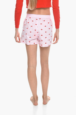 Shorts UUBX-STARK Ricamato All-Over Bocche