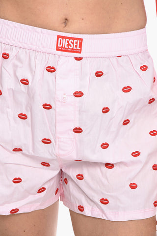 Shorts UUBX-STARK Ricamato All-Over Bocche
