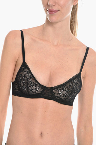 Lace Perforated TILLEUL Balconette Bra