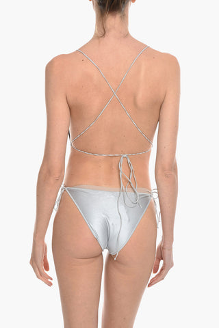 Costume GLO Intero in Lurex con Schiena Scoperta