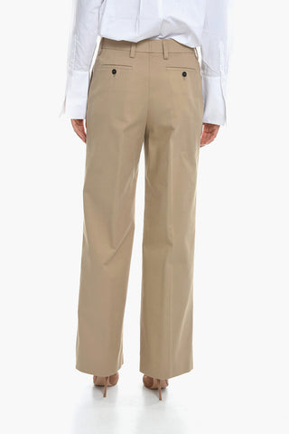 High-waisted GABARDINE Palazzo Pants