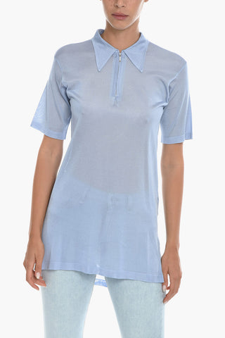 MM1 See Through Cotton Blend Polo
