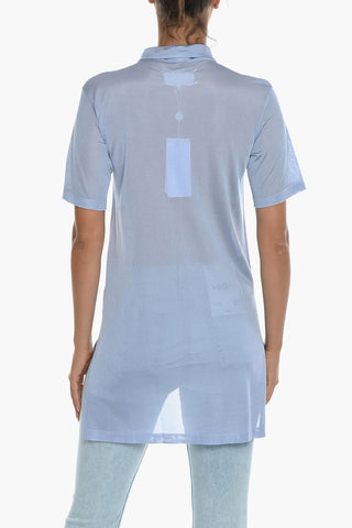MM1 See Through Cotton Blend Polo