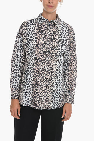 Animal Motif Asymmetric DASSY Shirt