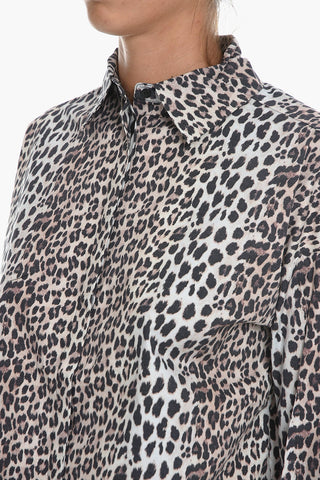 Animal Motif Asymmetric DASSY Shirt
