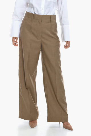Wool Palazzo Pants
