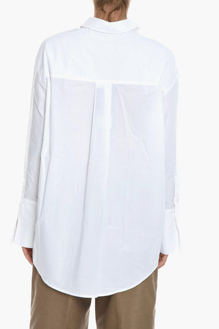 Cotton HENRICH Oversized Shirt with Breast Pocket
